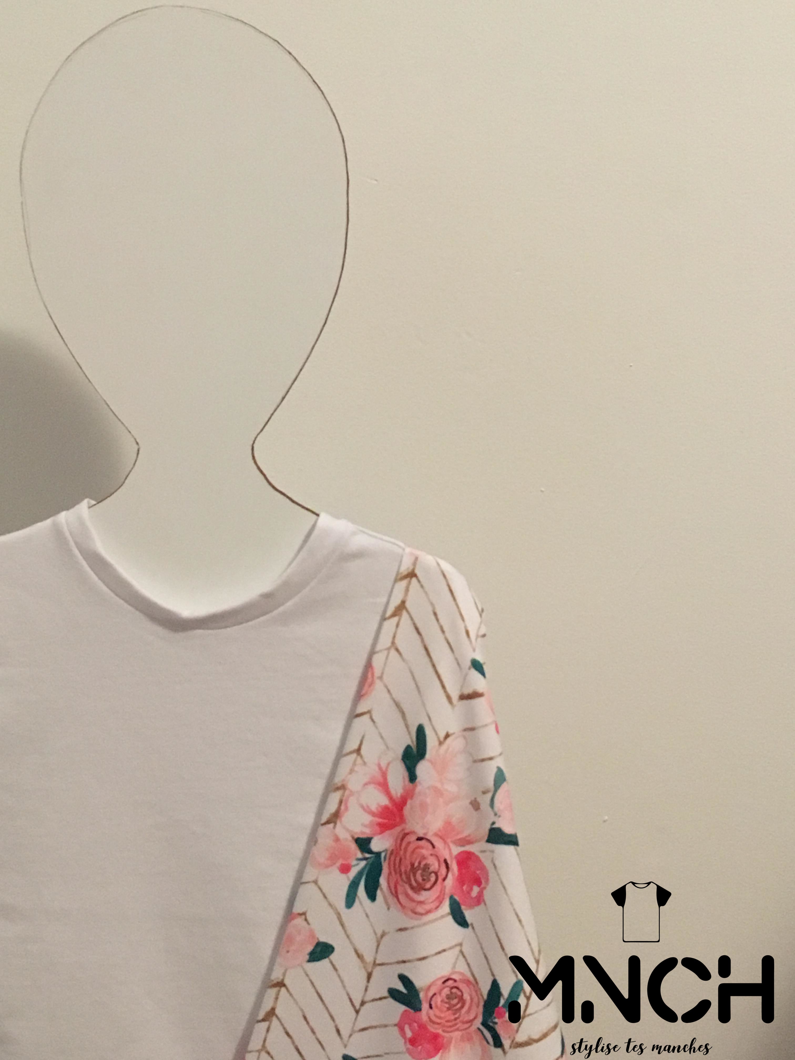Floral Chevron